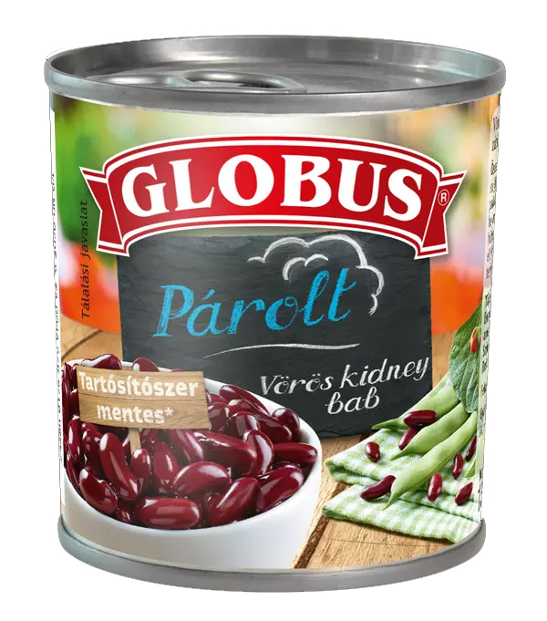 GLOBUS Vörös kidney bab vákuumzárású 150g/140g